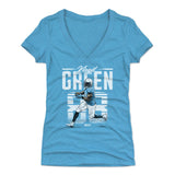 Virgil Green Women's V-Neck T-Shirt | 500 LEVEL